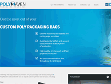 Tablet Screenshot of polymaven.com
